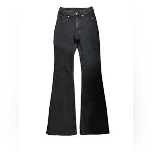H&M Black Flare Wide Leg Jeans